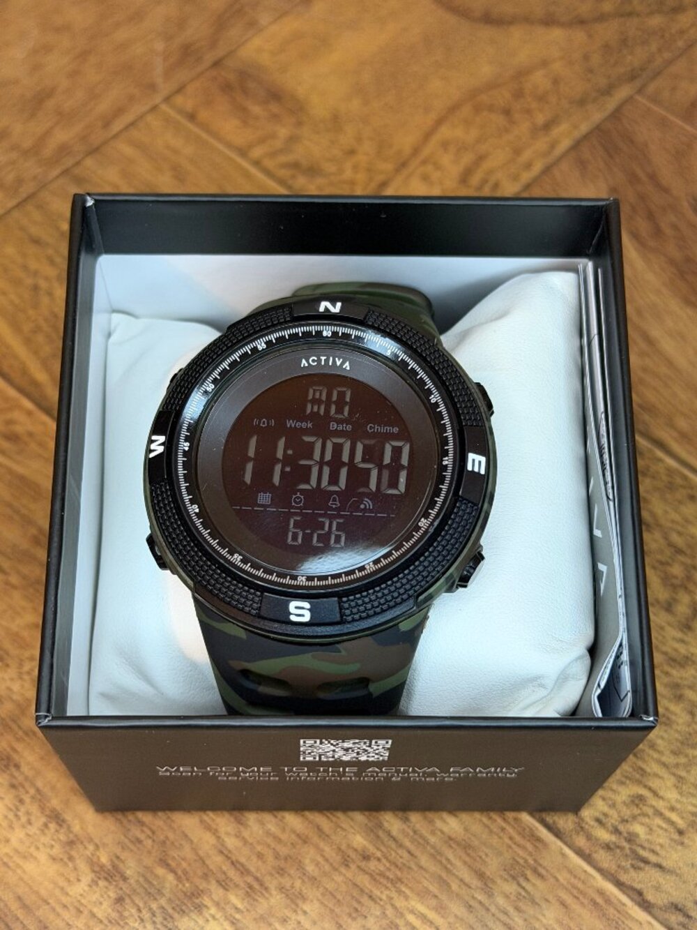 Activa Summit X Invicta Men's Digital Watch - 50mm. Camouflage. (ACW1915MC-002)